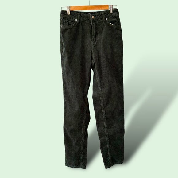 BDG Urban‎ Outfitters Green Corduroy Pants Mom High Rise Size 26 Retro Jeans - Picture 1 of 13